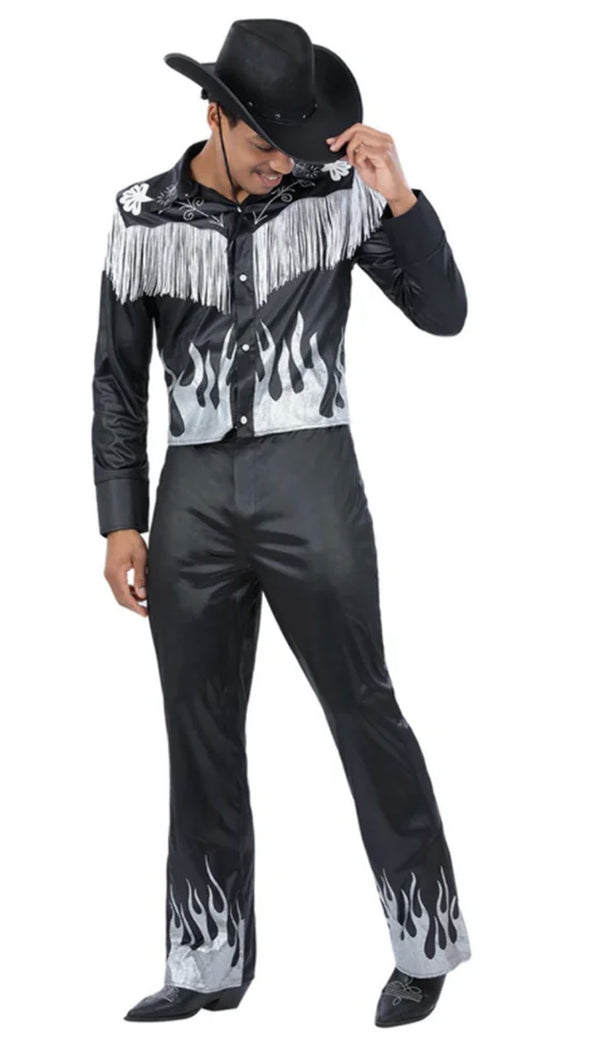 Glamorous Cowboy Deluxe Mens Costume